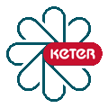 fleur de durabilité avec logo Keter