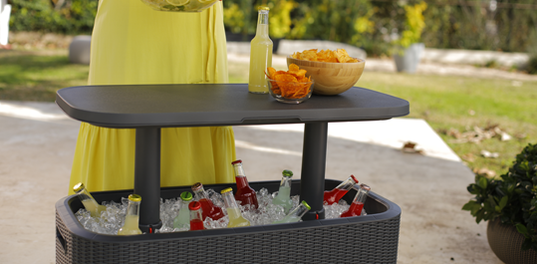 Table glacière Bevy Bar 56L - Anthracite