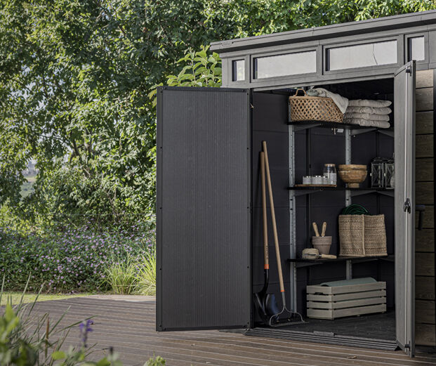 Buy a shed & SAVE 25% on shelving