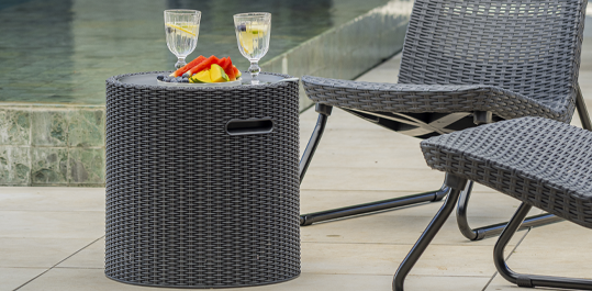 keter ice bucket cool stool