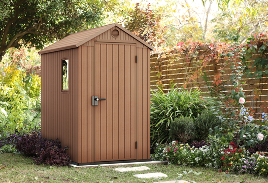 Darwin Shed 6x4ft - Brown