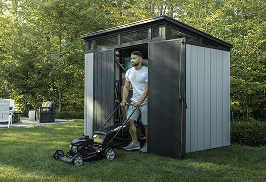 Buy Artisan Grey 7x7 Outdoor Storage Shed - Keter Canada