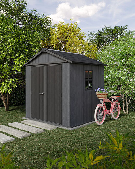 Outdoor Storage Shed - Newton Plus Shed 7.5 x 7ft - Keter US