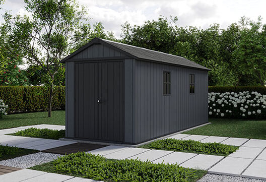 Large Sheds -  Newton Plus Shed 7.5 x 17ft - Keter US