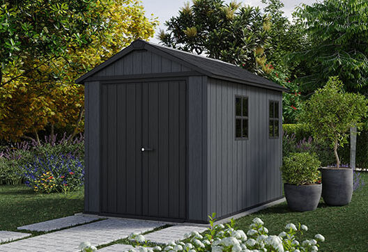 Outdoor Storage Shed - Newton Plus Shed 7.5 x 9ft - Keter US