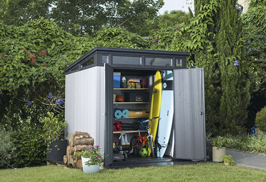 Buy Artisan Grey 7x7 Outdoor Storage Shed - Keter Canada