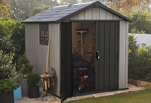 Buy Oakland Grey Large 7.5x9 Storage Shed - Keter Canada