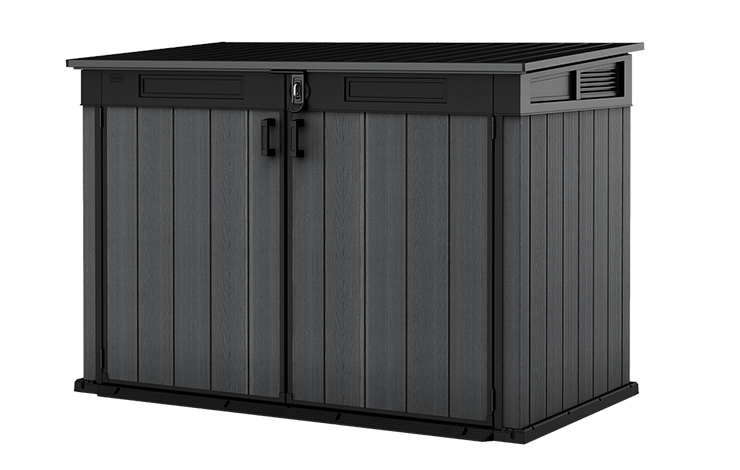 Keter Cortina Mega gray small storage shed